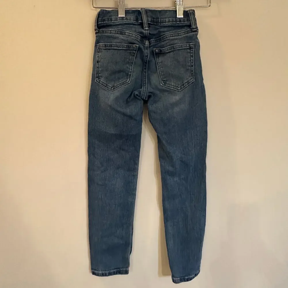 Old Navy Skinny Jeans sz 7 Slim Adjustable waist tabs